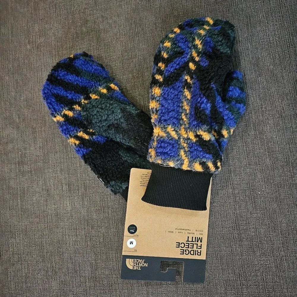 The North Face Women's Ridge Fluffy Sherpa Fleece Mitten Size Medium
